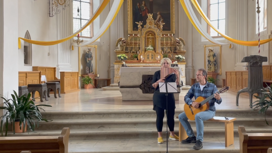Konzert mit Panflöte in St. Verena und Gallus