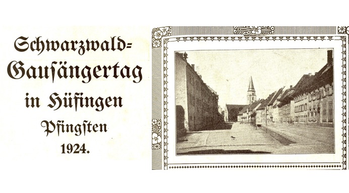 Festschrift Gausängertag 1924