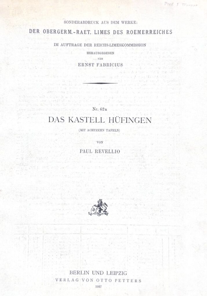 Cover vom Buch aus 1937.